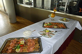 Bild zeigt Beispiel von kalten Platten eines Buffet