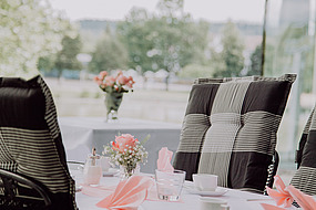 Bild der Terrasse des Kienzle-Treff