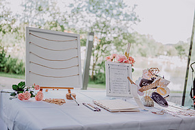 Hochzeitsdeko im Kienzle-Treff